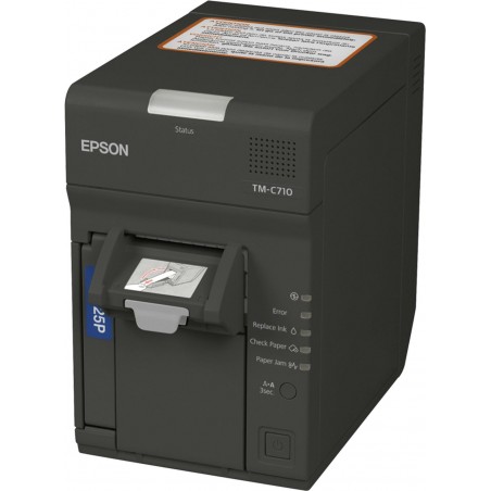 Imprimanta de cupoane color Epson TM-C710, USB, Ethernet