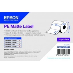 Role etichete Epson, plastic (PE) mat, 102mm x 51mm, 535 et./rola