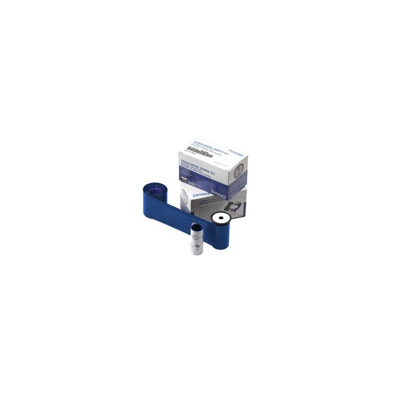 Ribon monocrom Datacard pentru SD160/260/360/460 si SP35/55/75(Plus), albastru, 1500 imagini