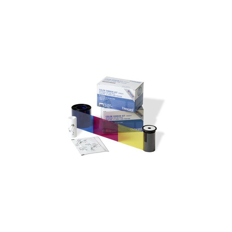 Ribon color Datacard pentru SD360/460 si SP55/75 (Plus), YMCKT-K, 375 imagini