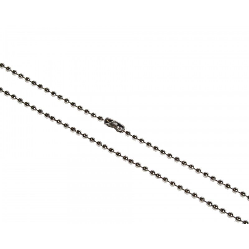 Lantisor metalic 76,2 cm, pentru carduri perforate sau suport carduri, set 100 buc