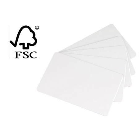 Carduri Evolis din hartie, CR-80, alb, 30 mil, pachet de 500 carduri