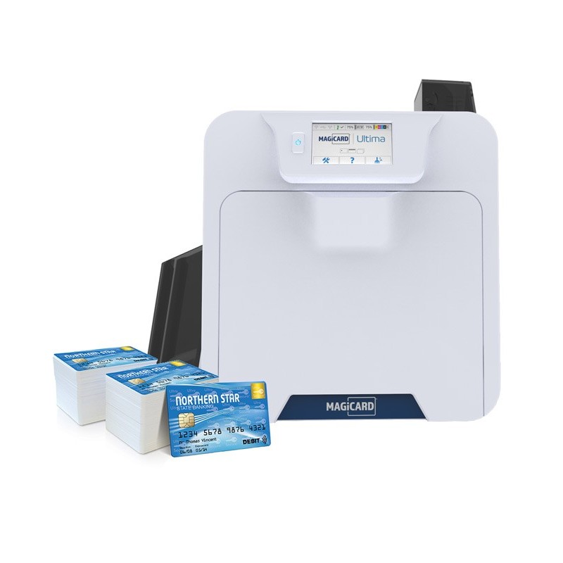 Imprimanta de carduri Magicard Ultima Uno, Single-side, Retransfer, USB, Ethernet