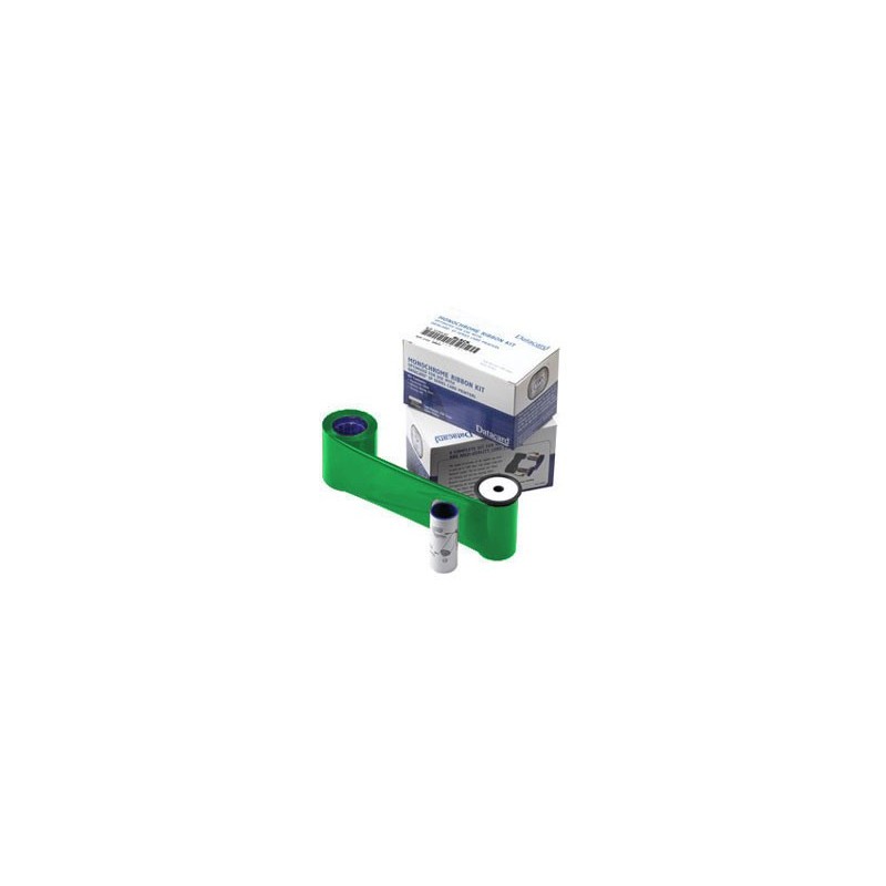 Ribon monocrom Datacard pentru SD160/260/360/460 si SP35/55/75(Plus), verde, 1500 imagini