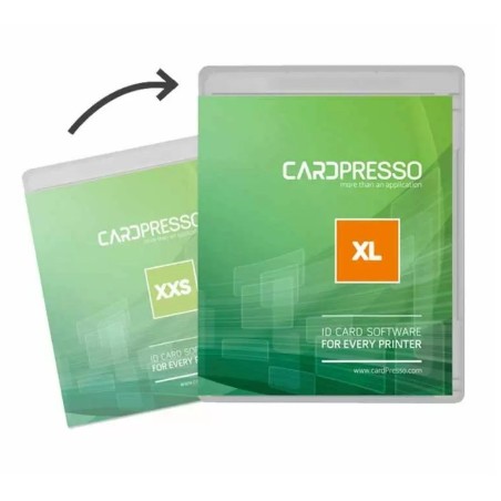 Software CardPresso XL, actualizare de la versiunea XXS la XL, licenta pe cheie USB