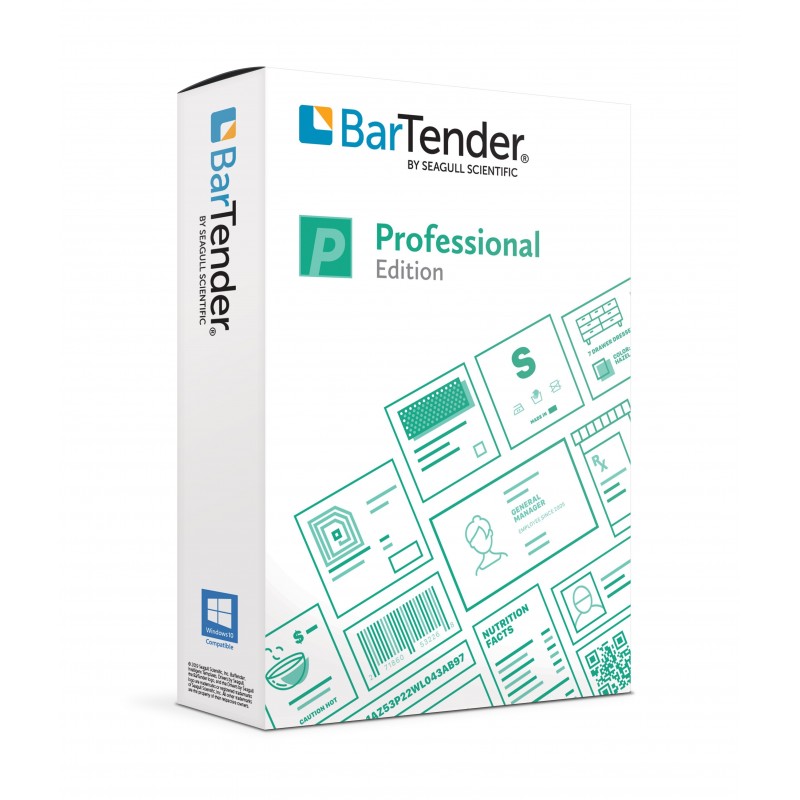 BarTender 2019 Professional, licenta pentru 5 imprimante