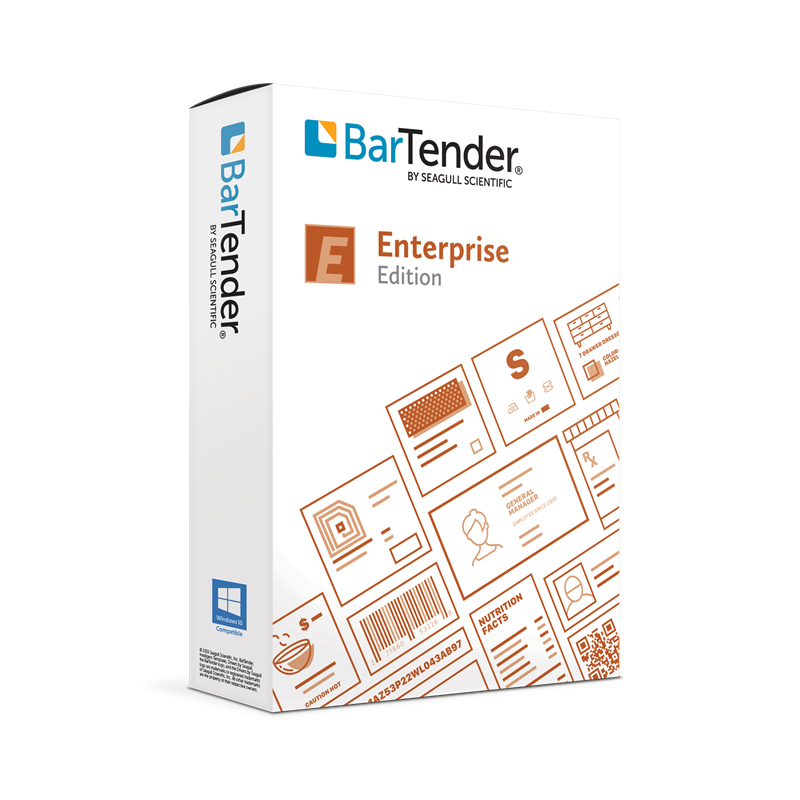 BarTender 2021 Enterprise, licenta pentru 1 imprimanta