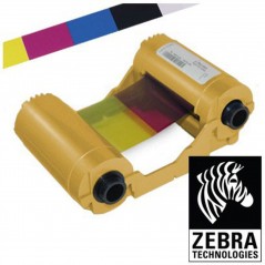 Ruban couleur Zebra pour ZXP3, YMCKO-K, duplex, 230 faces