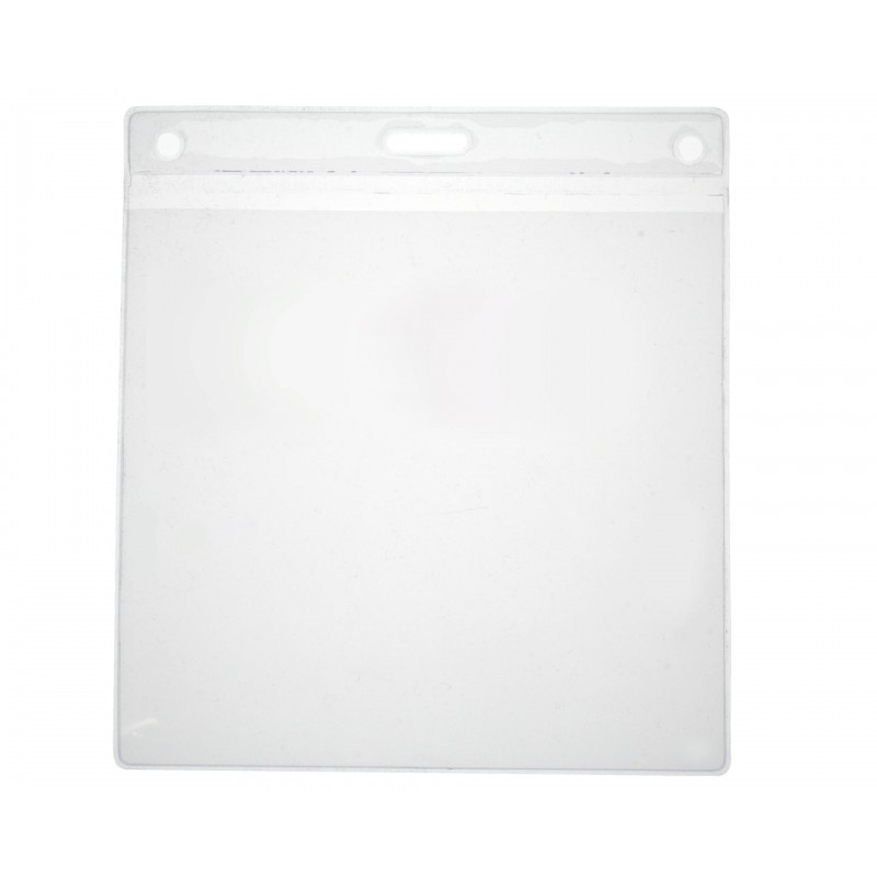 Suport flexibil, orizontal, transparent, format 110 x 103 mm, set 100 buc