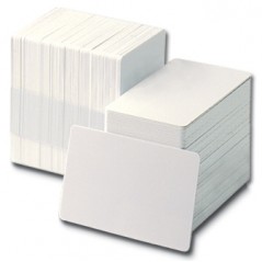 Carduri PVC de inalta calitate, CR-80, alb, pachet de 500