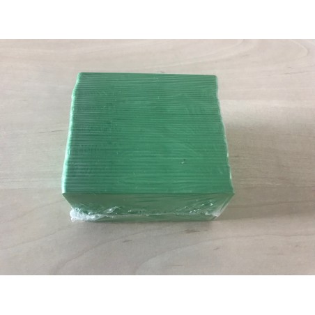 Carduri PVC de inalta calitate, CR-80, verde deschis, pachet de 100 carduri