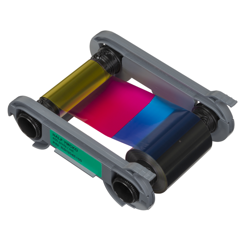 Ribon color Evolis pentru Primacy 2, 1/2 panel YMC, panel intreg KO, 400 imprimari