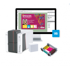 Imprimanta de carduri Evolis Primacy 2 Duplex Expert Go Pack, dual side, USB, Ethernet