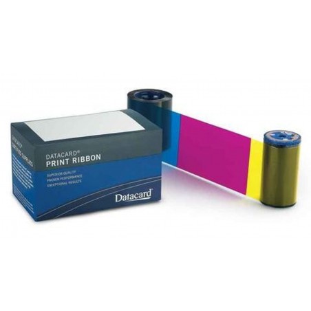 Ribon color Datacard pentru CD800, YMCKT, 250 imagini