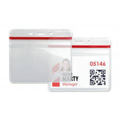 Suport flexibil, impermeabil, ziplock, orizontal, transparent, pentru carduri format max 70 x 92 mm, set 100 buc