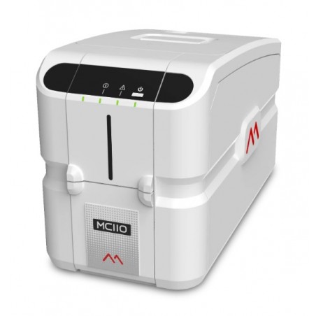 Imprimanta de carduri Matica MC110, dual side, USB, alb