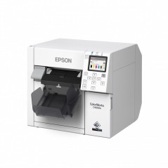 Imprimanta de etichete color Epson ColorWorks C4000E (bk), print lucios, USB, Ethernet, cutter automat